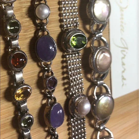 Janice Girardi Amethyst & Peridot Bracelet